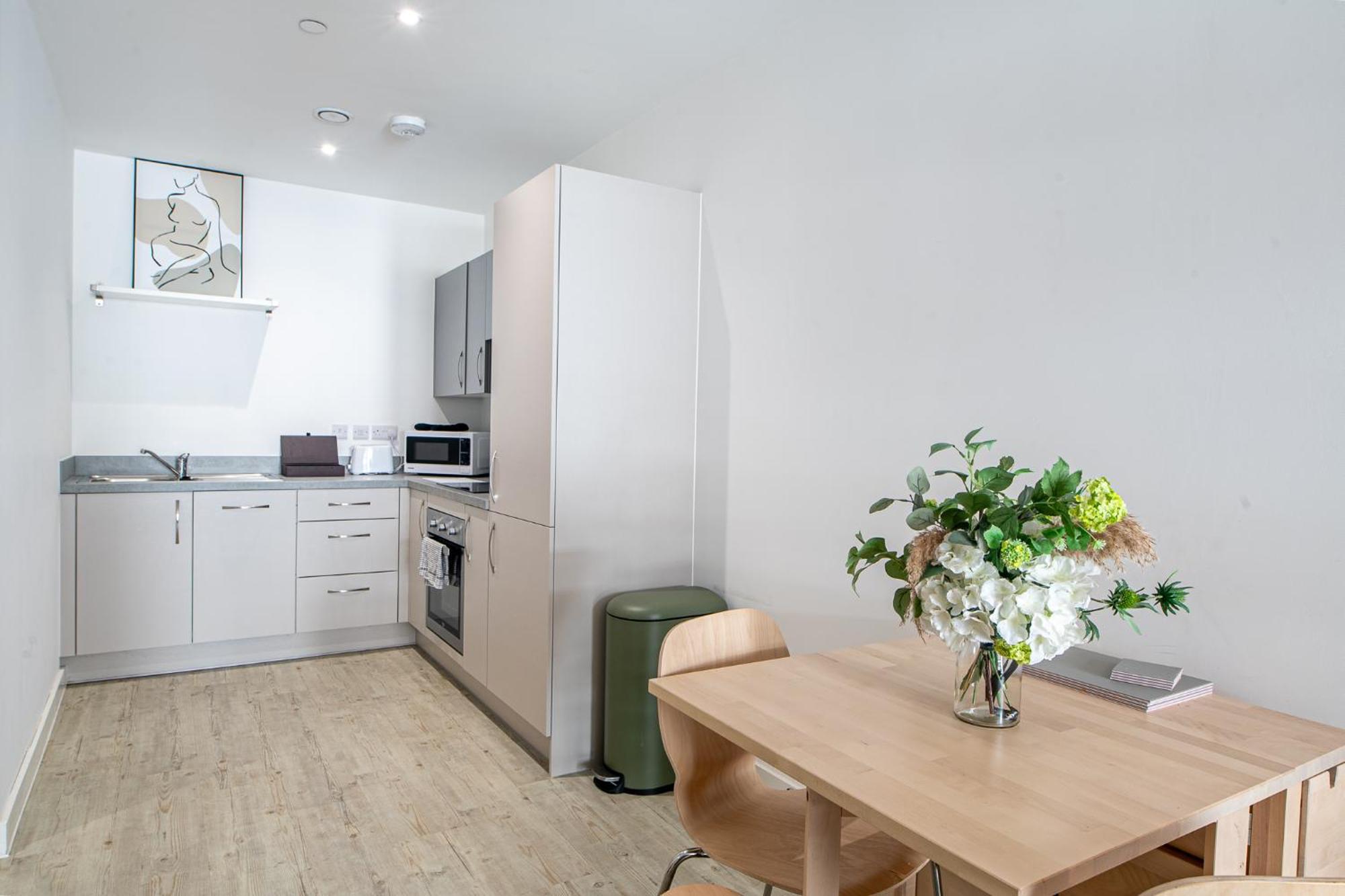 Modern And Spacious Apartment In Salford Quays Mánchester Exterior foto