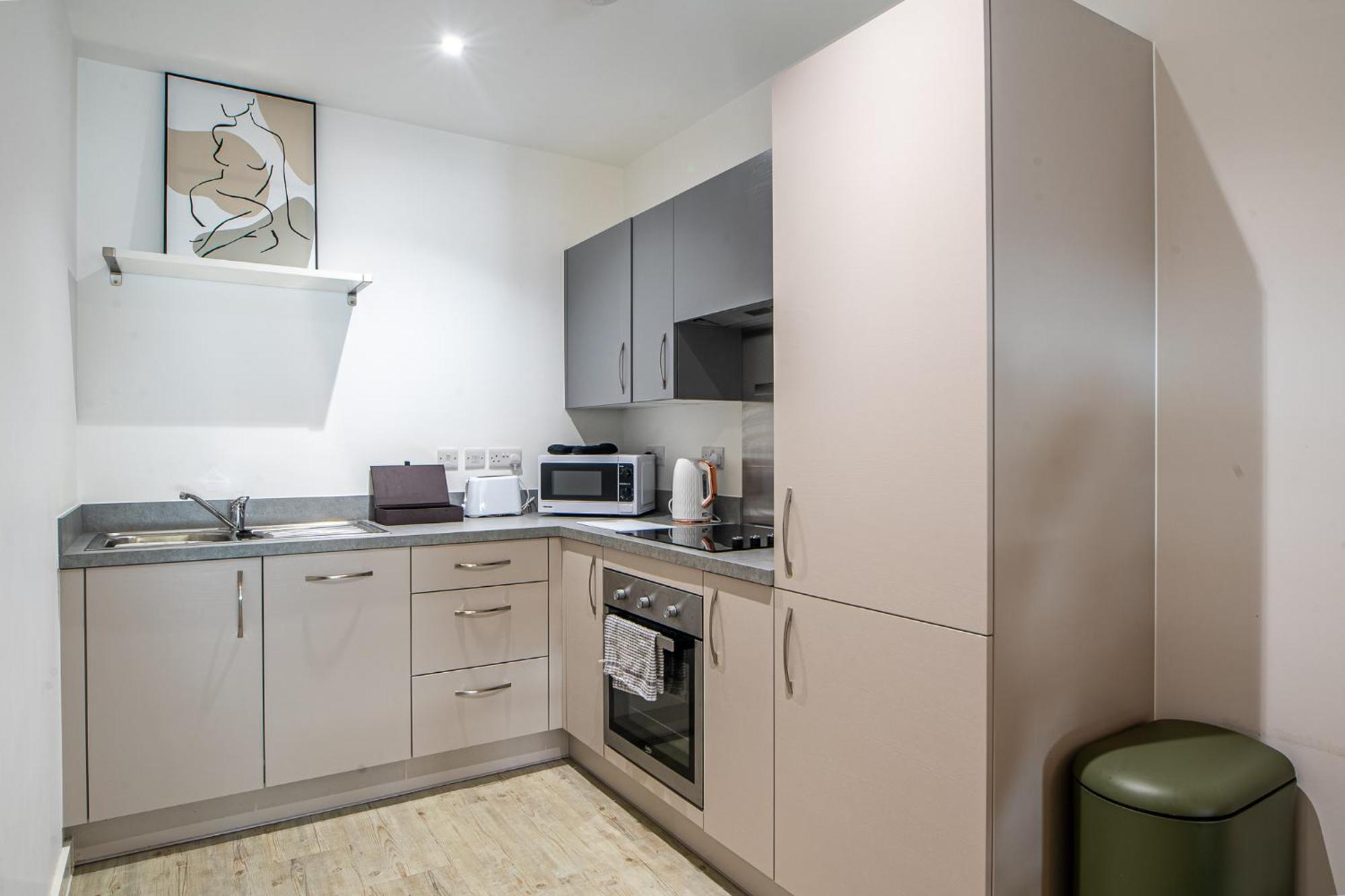 Modern And Spacious Apartment In Salford Quays Mánchester Exterior foto